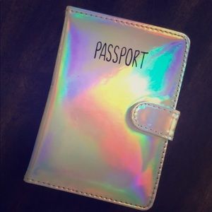 Iridescent Chic Passport Holder